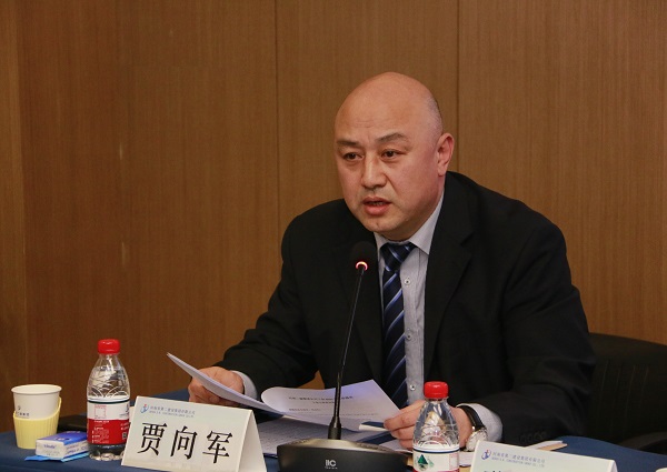 买球(中国)党委副书记、工会主席贾向军作《河南二建买球(中国)工会2021年度工作报告》.jpg